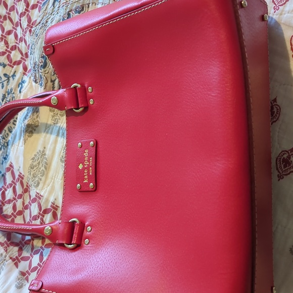 Red purse $75.00 - Picture 2 of 3